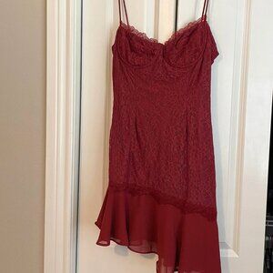 Sexy Sangria Lace Mini Dress – Mistress Rocks